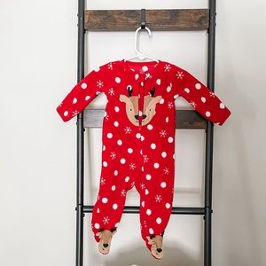Carters Reindeer Christmas Pajama, 6 months